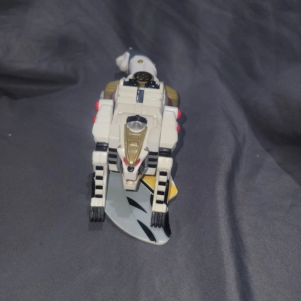 VTG MMRP POWER RANGERS WHITE SABAN EMPIRE1994 SWORD LAUNCHER W/ TIGERZORD